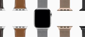Hanki kaunis, ruostumattomasta teräksestä valmistettu ranneke Apple Watch -kelloosi
