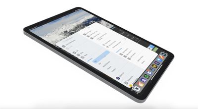 Новая концепция показывает, как Apple может перенести меню с Mac на iPad