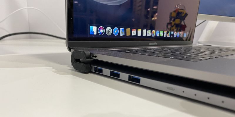Linedock for MacBook Pro shown off at CES 2020 with 10 ports and an SSD 