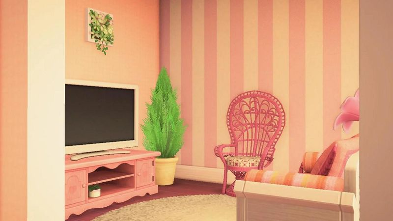Stellas Pink Home Happy Home Paradise Acnh