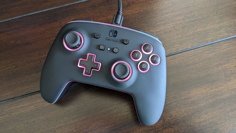 Powera Spectra Wired Controller Lights Pink