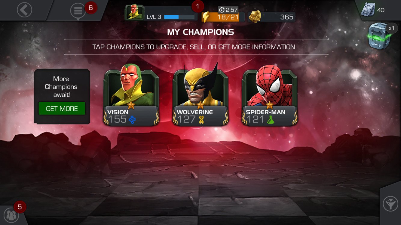 Marvel Champions Class Chart
