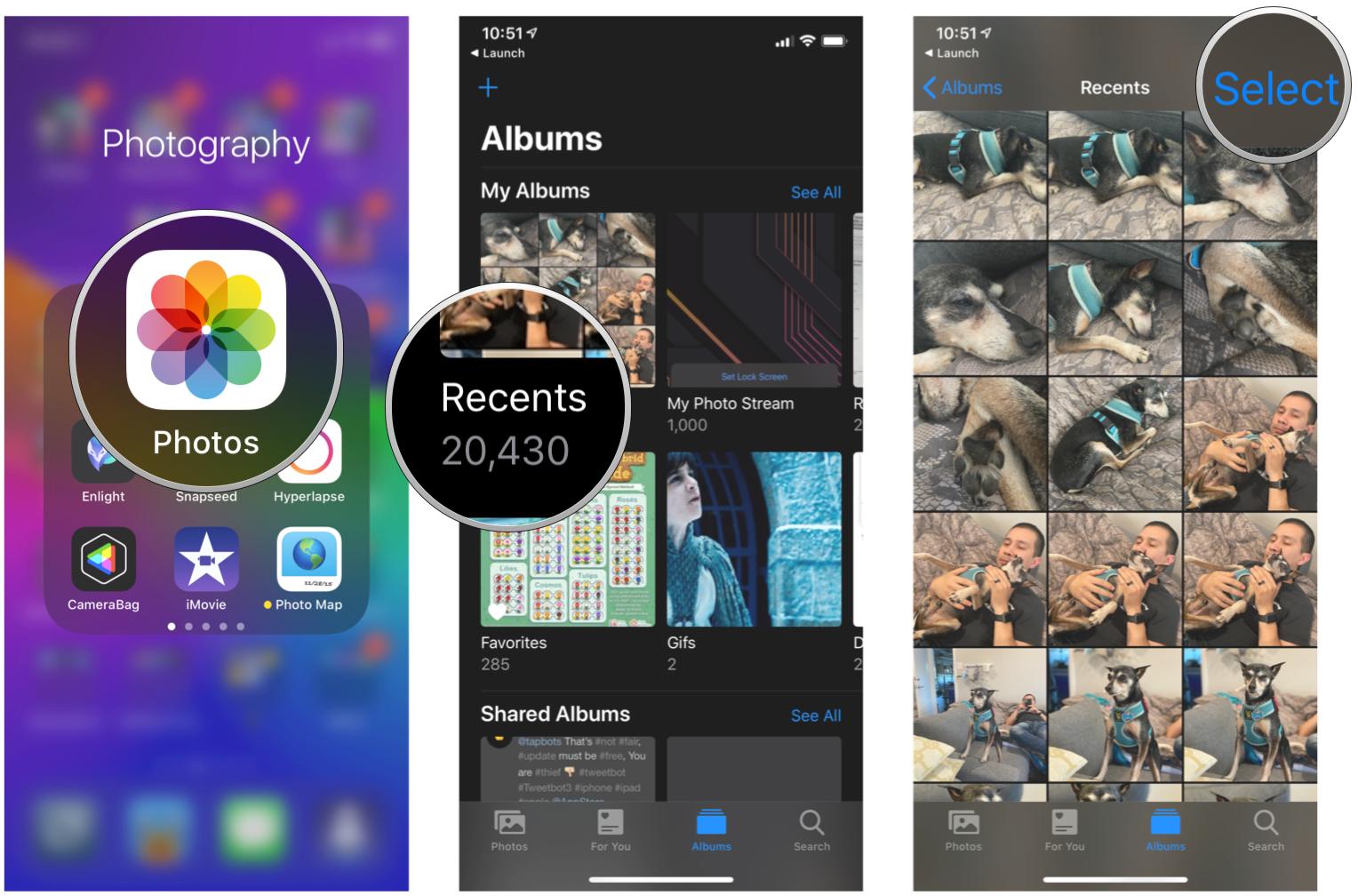 How to use the Photos app to make slideshows, wallpapers, and add to ...