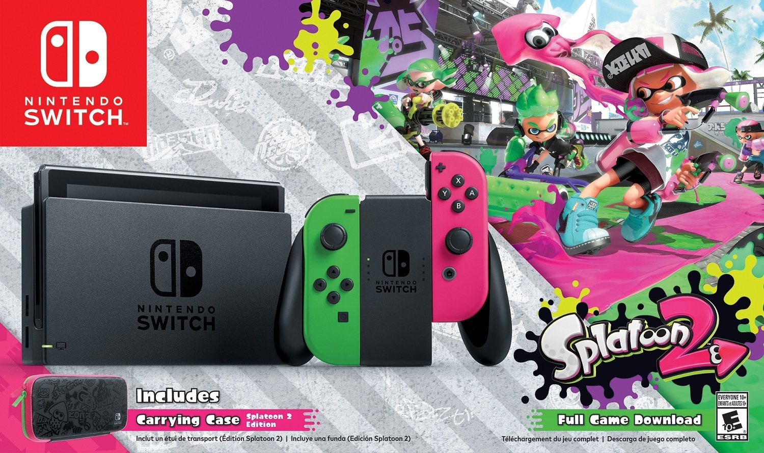 Nintendo announces Walmart-exclusive Splatoon 2 edition Switch bundle
