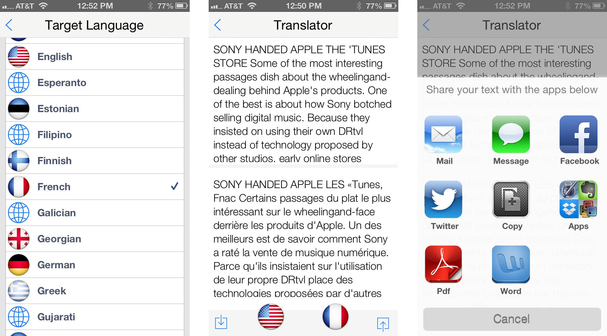 Best translation apps for iPhone: Pixter