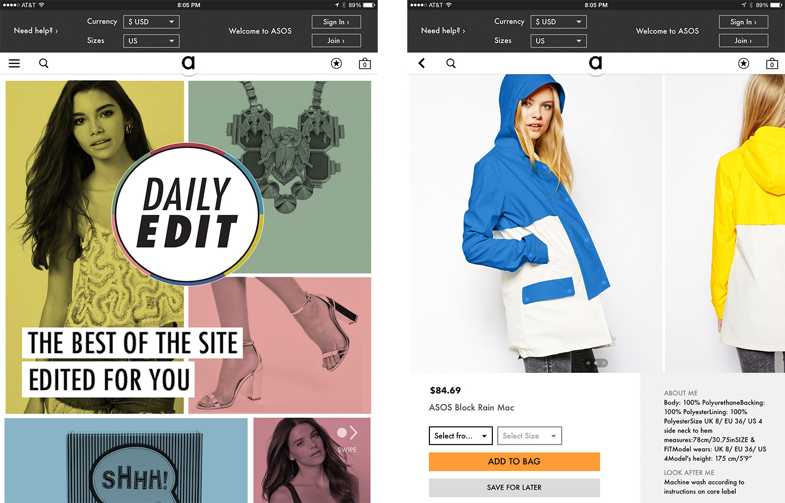 Best fashion apps for iPhone and iPad: ASOS