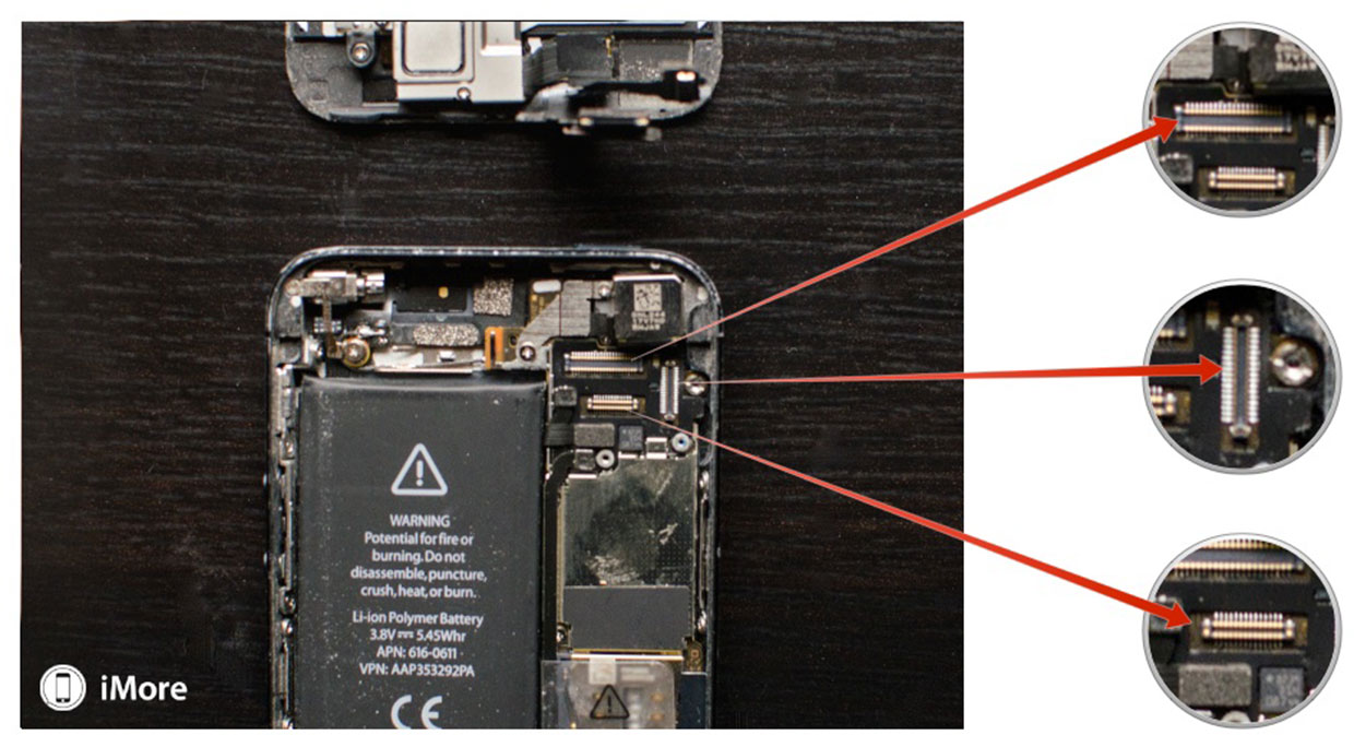 iphone 6 diagram internal iMore  to the How iPhone replace  5 battery