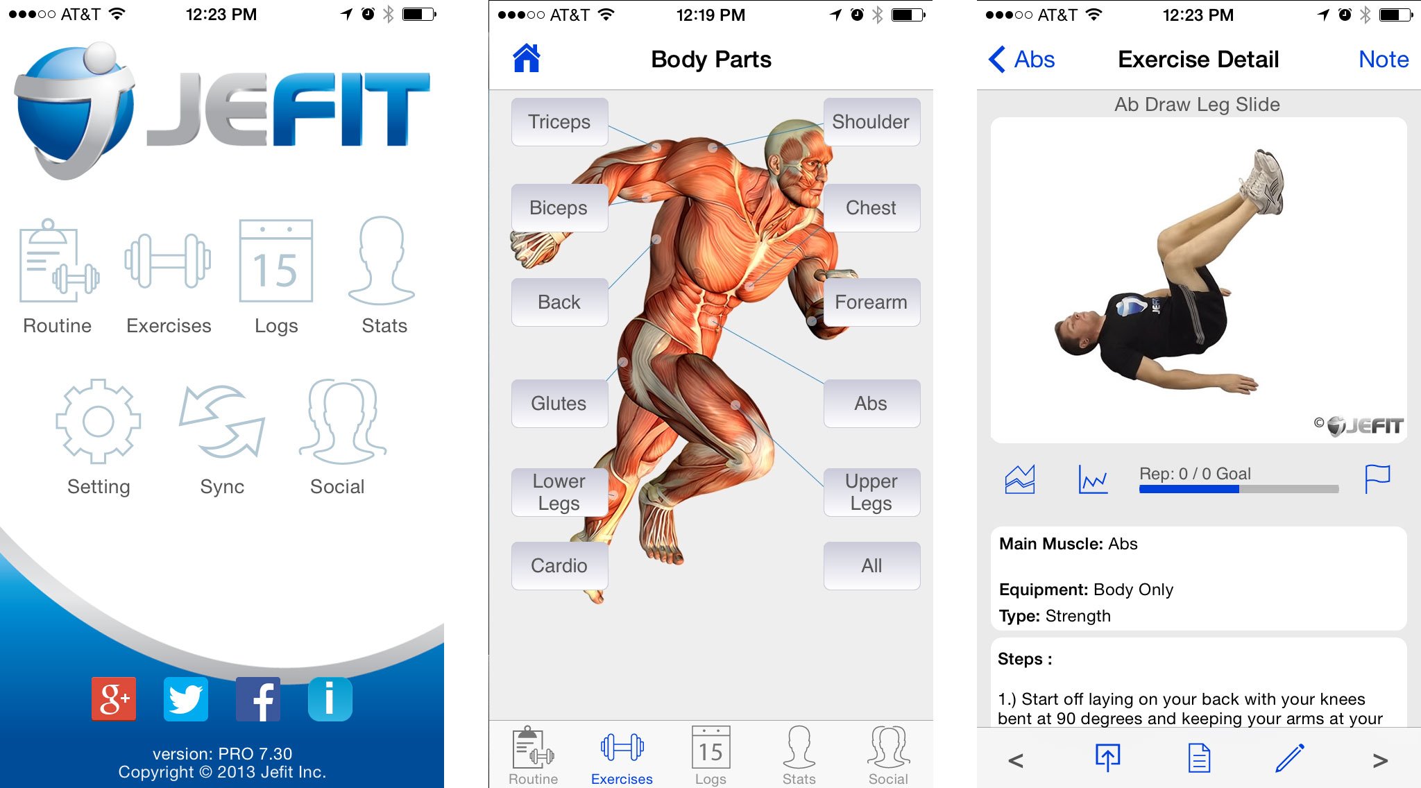 Best workout apps for iPhone: JEFIT