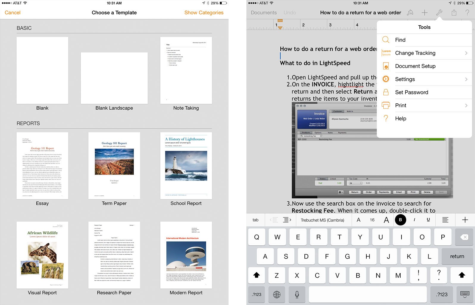 Best document editing apps for iPad: Pages