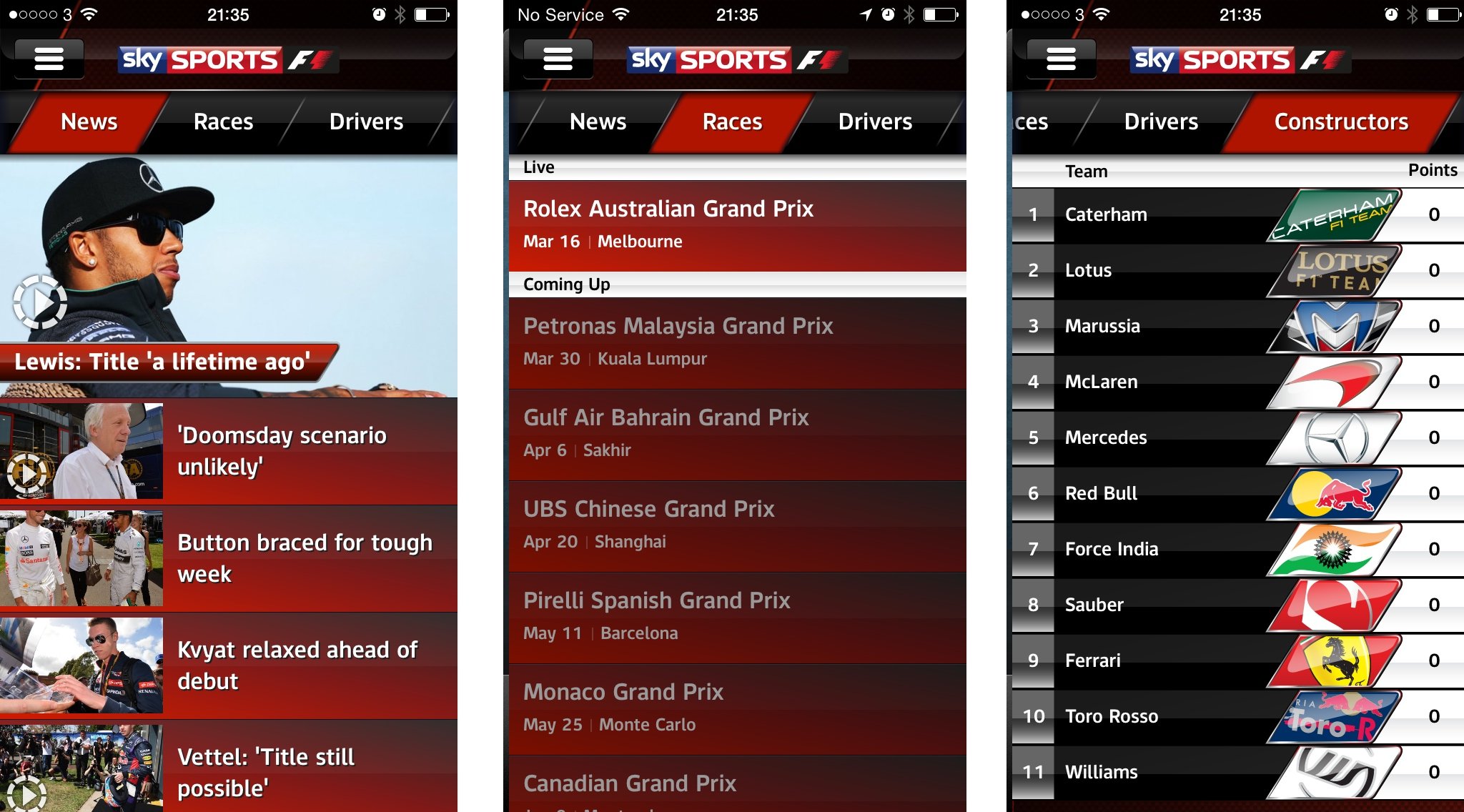 Sky Sports Mobile