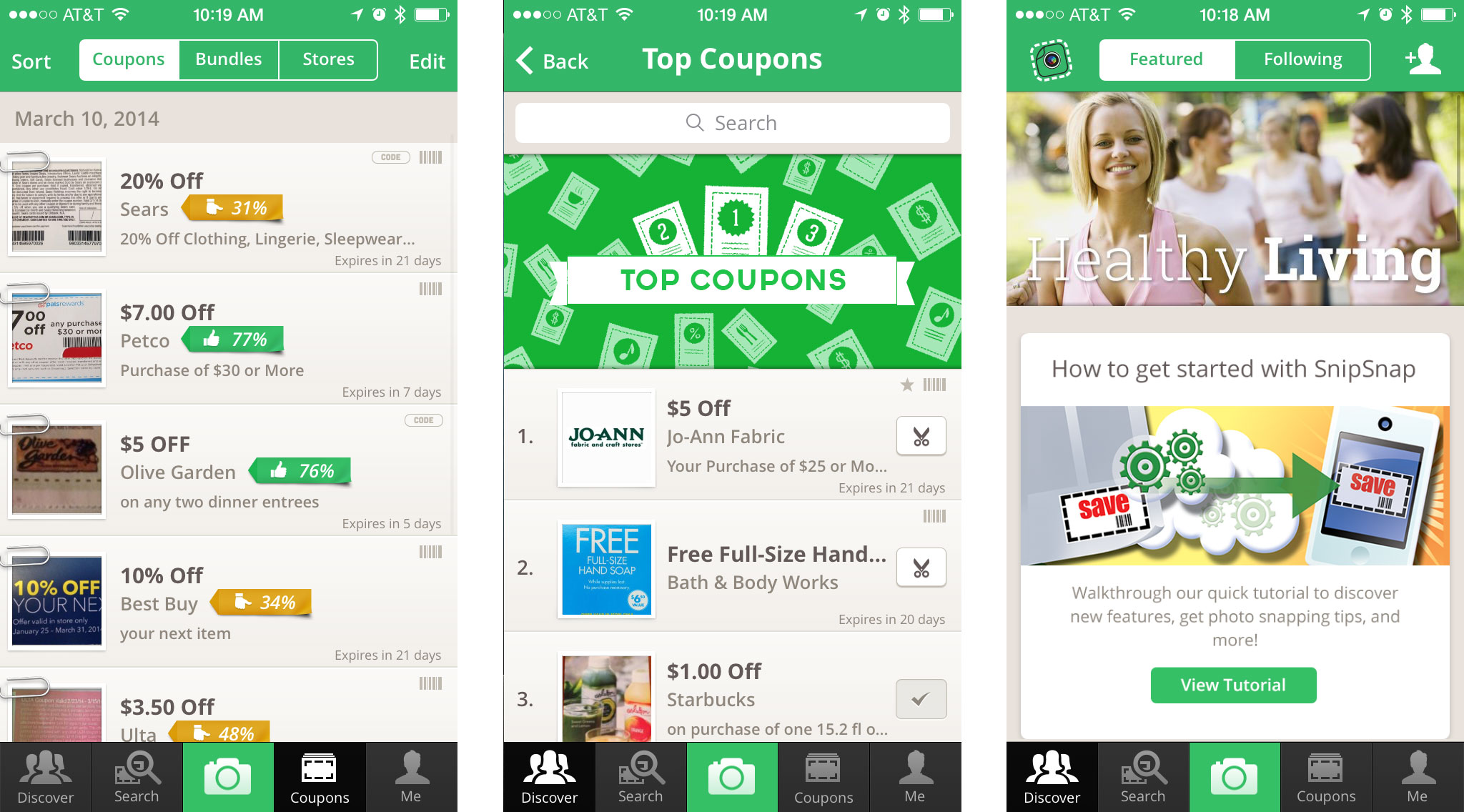 Best coupon and savings apps for iPhone: SnipSnap