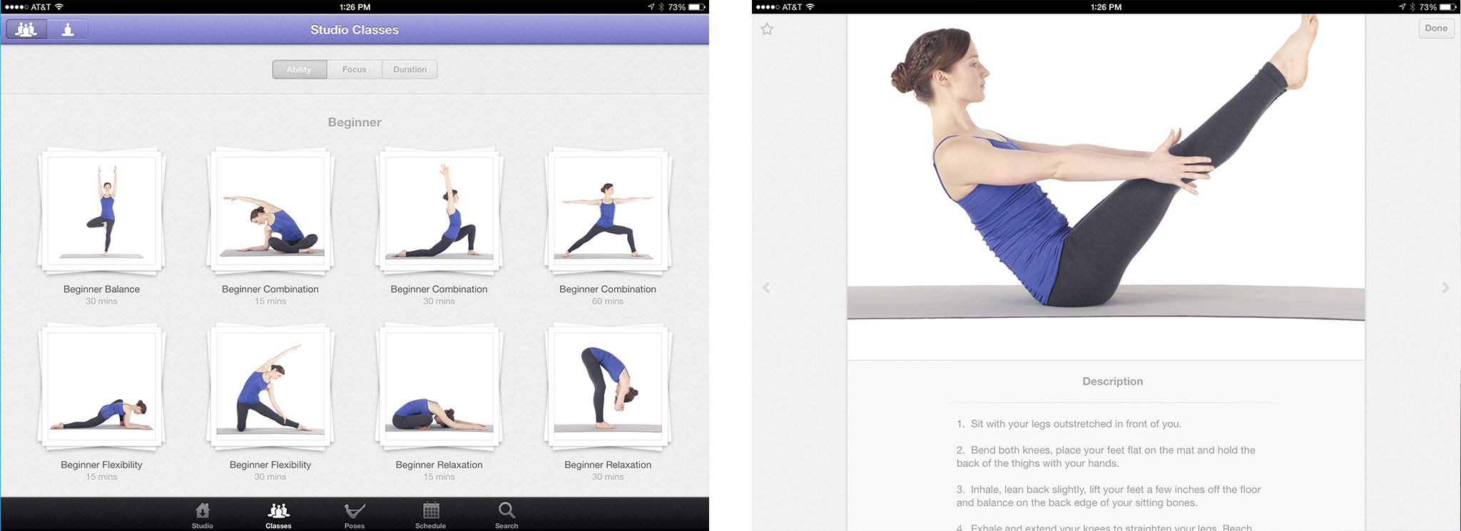 Best yoga apps for iPad: Yoga Studio