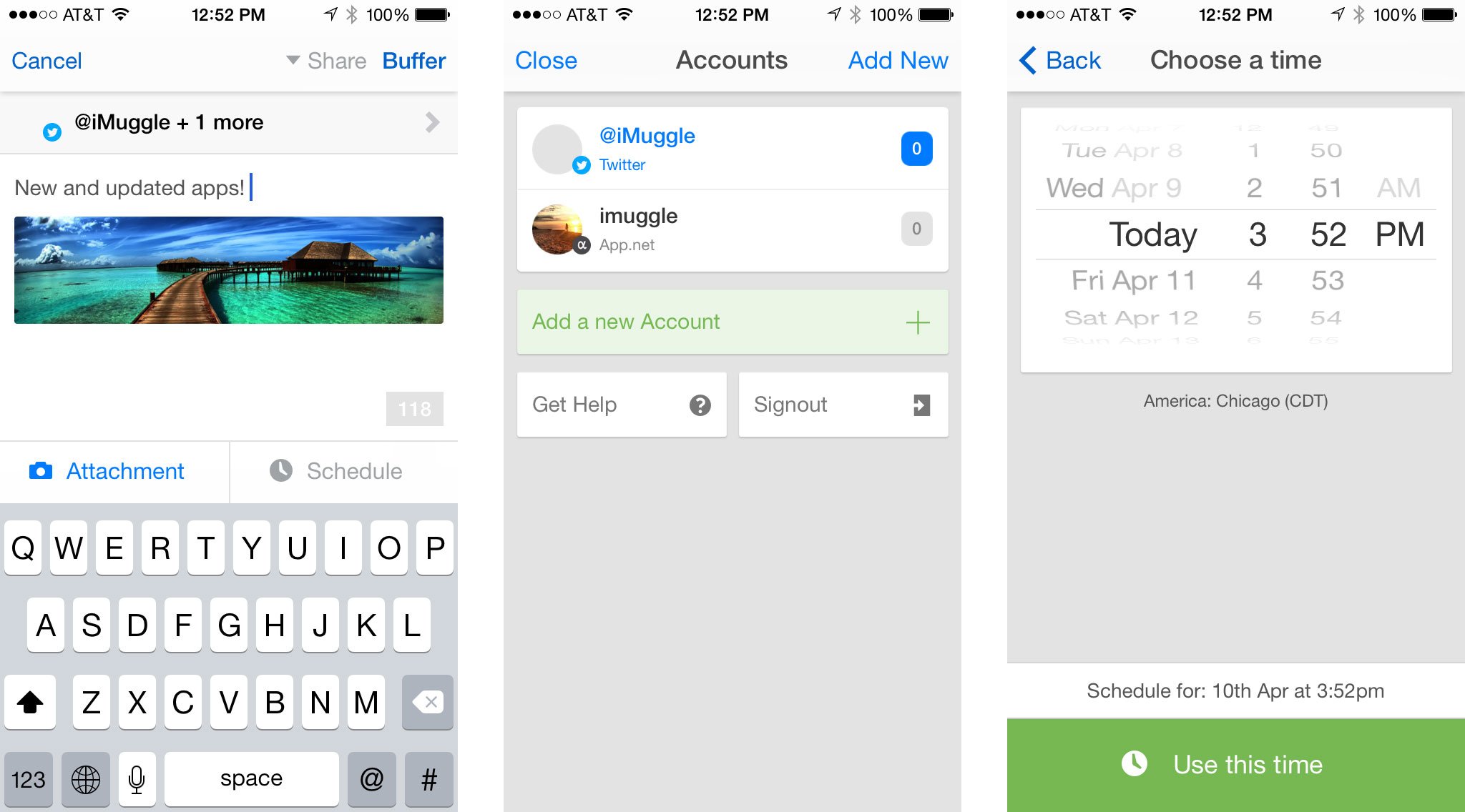 Best iPhone and iPad apps for small business: Buffer