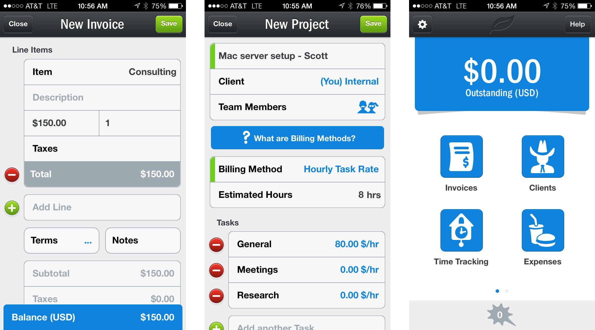 Best invoicing apps for iPhone: Freshbooks