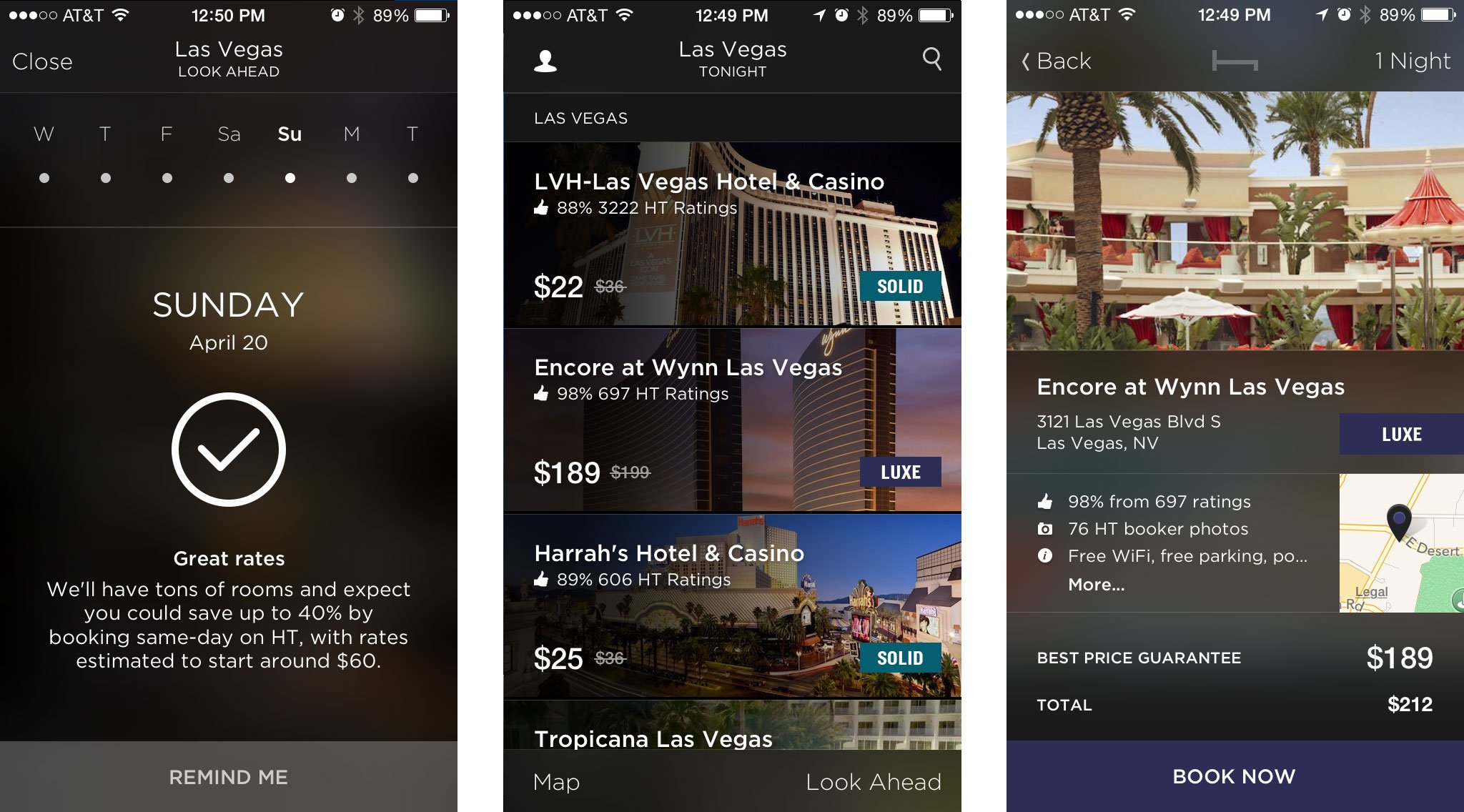 Best travel companion apps for iPhone: Hotel Tonight