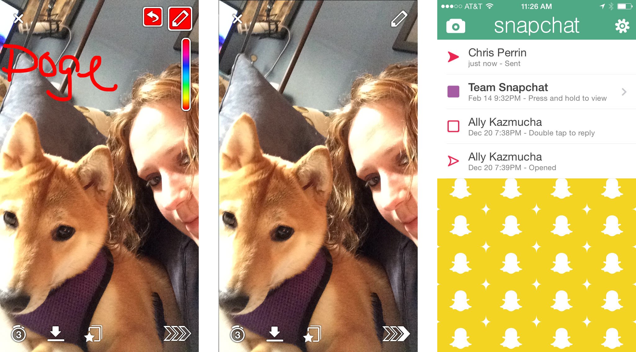 The best apps for taking great selfies on your iPhone: Snapchat