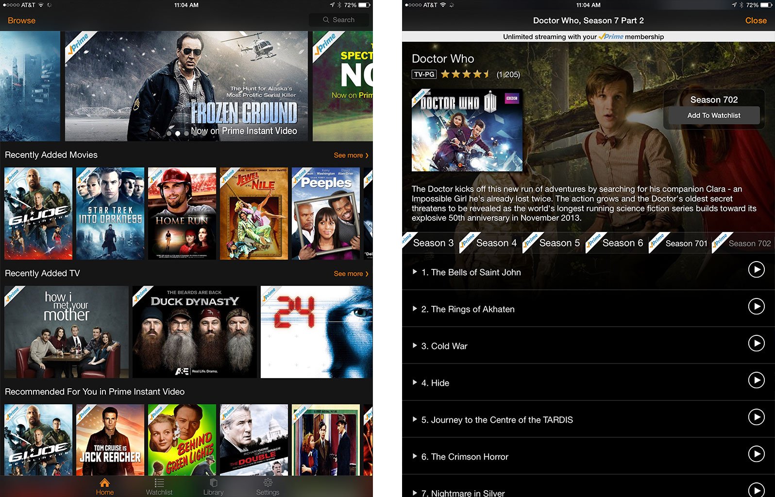 Best streaming video apps for iPhone and iPad (U.S.):  Amazon Instant Video