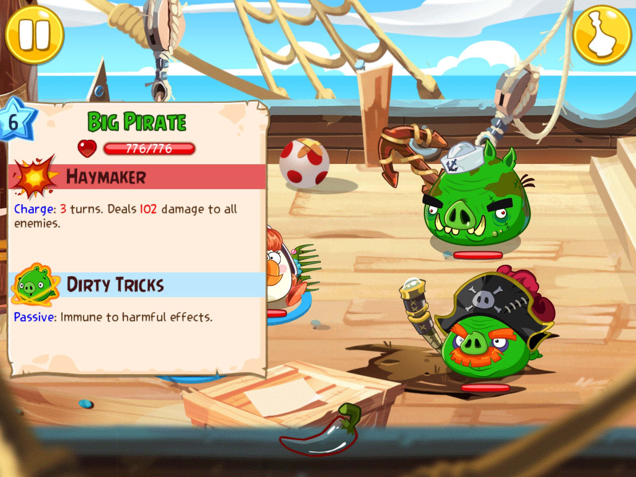 Angry Birds Epic enemies