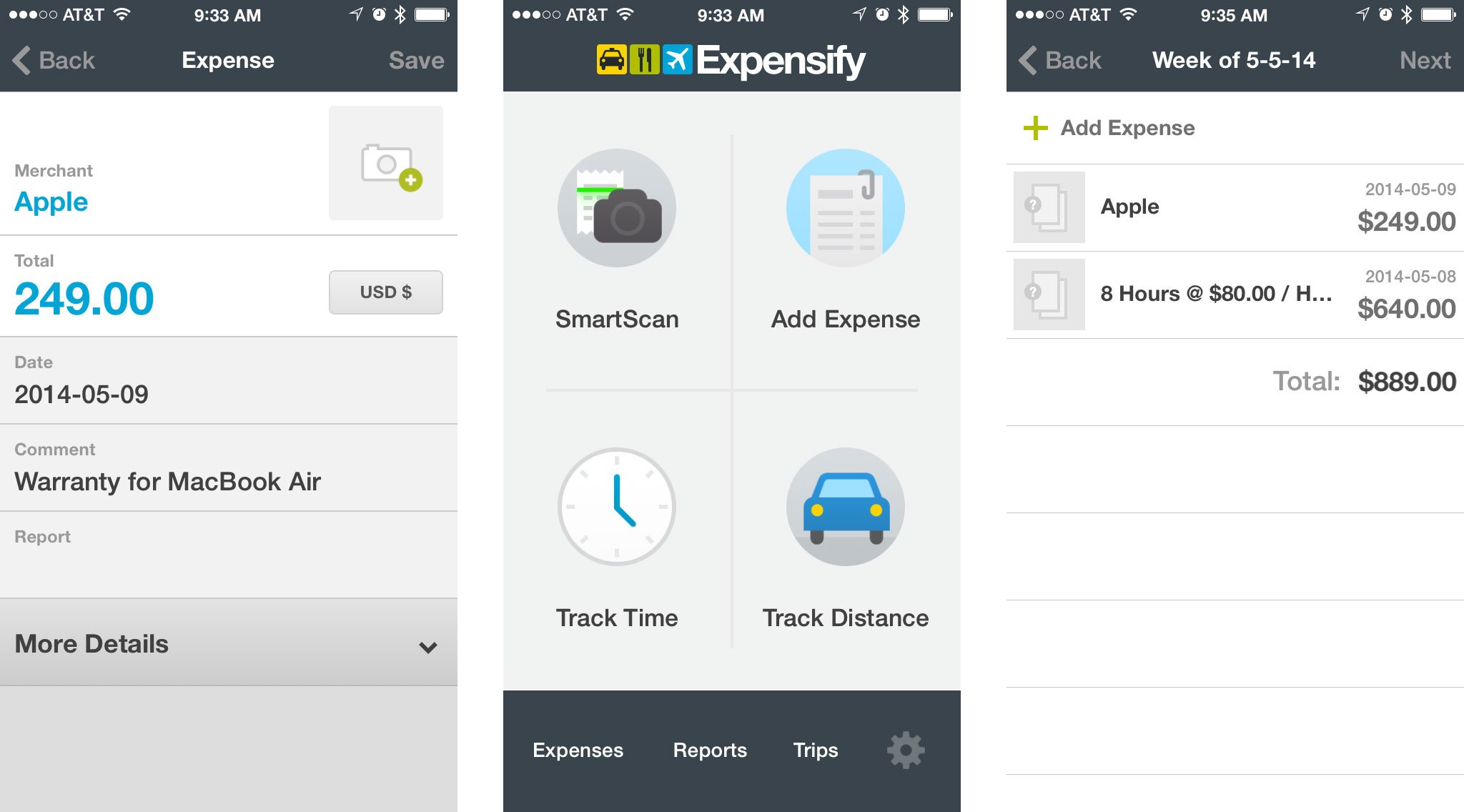 Best expense tracking and reporting apps for iPhone: Expensify