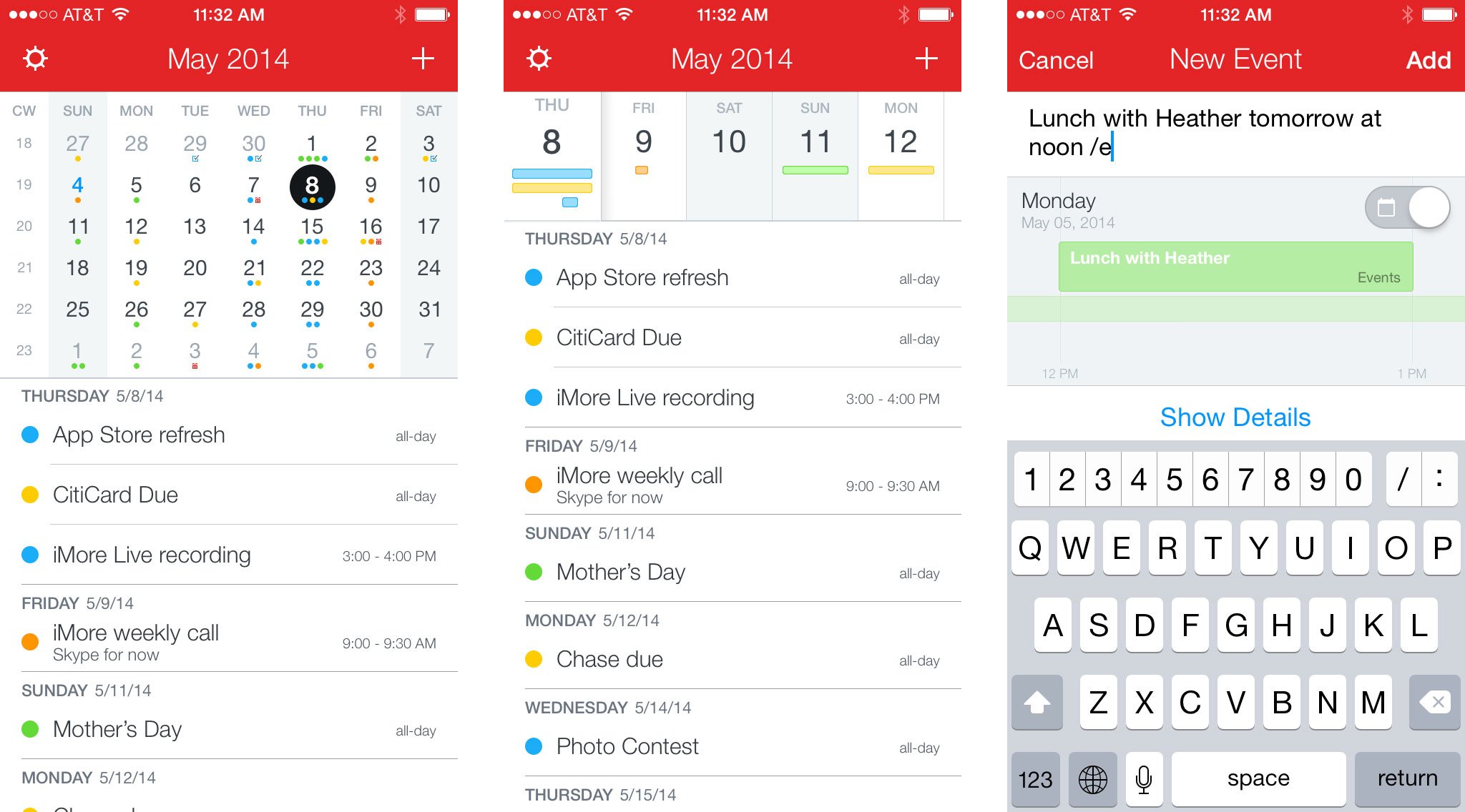 Best iPhone apps for contractors: Fantastical 2