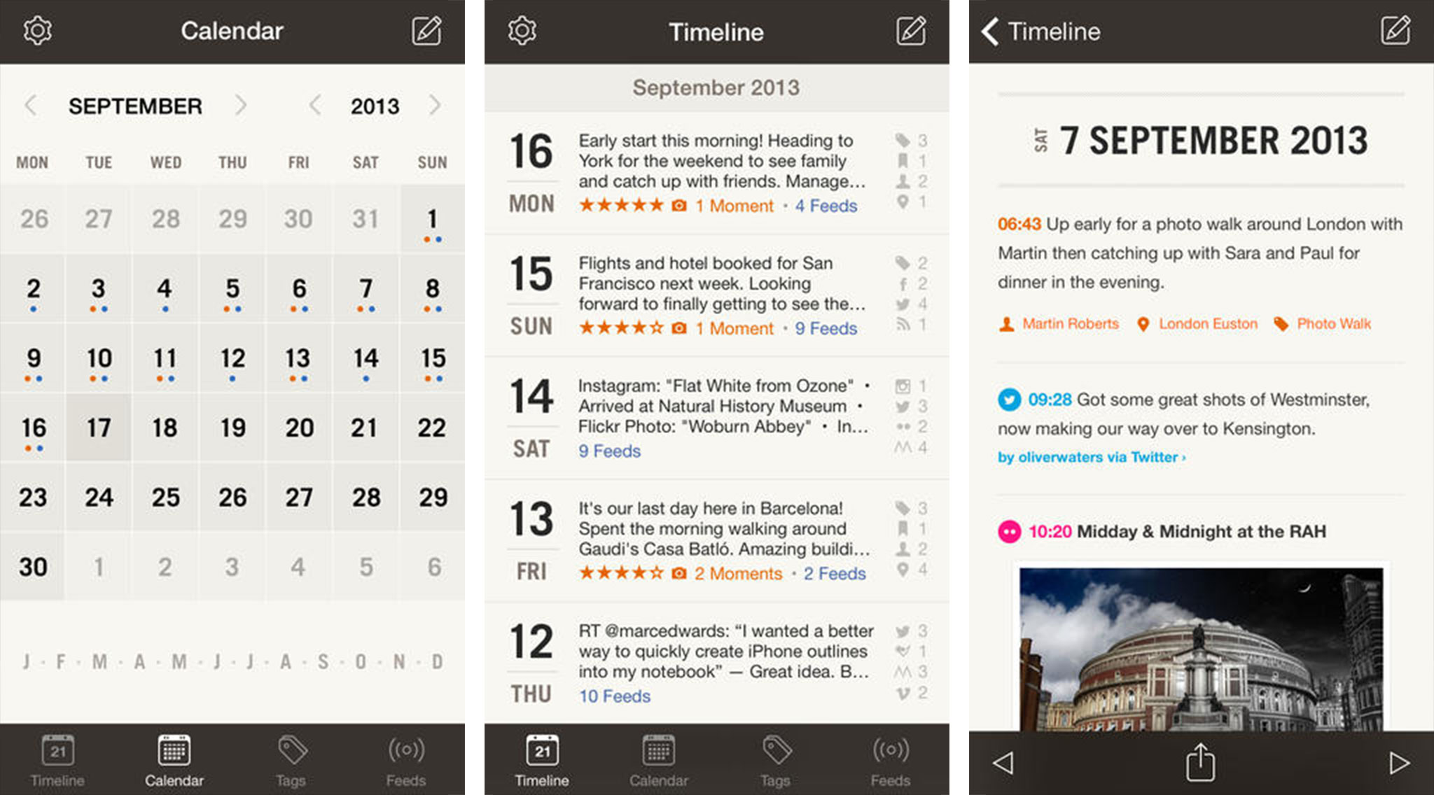 Best journaling apps for iPhone and iPad: Momento