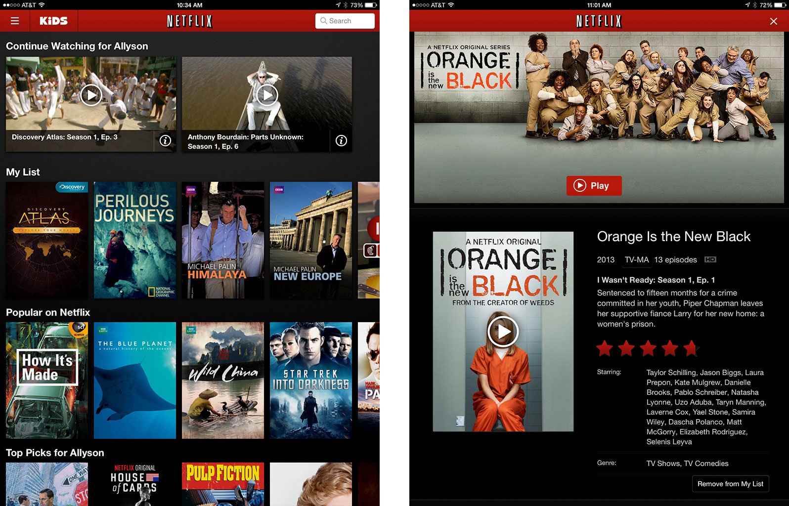 Best streaming video apps for iPhone and iPad (U.S.): Netflix