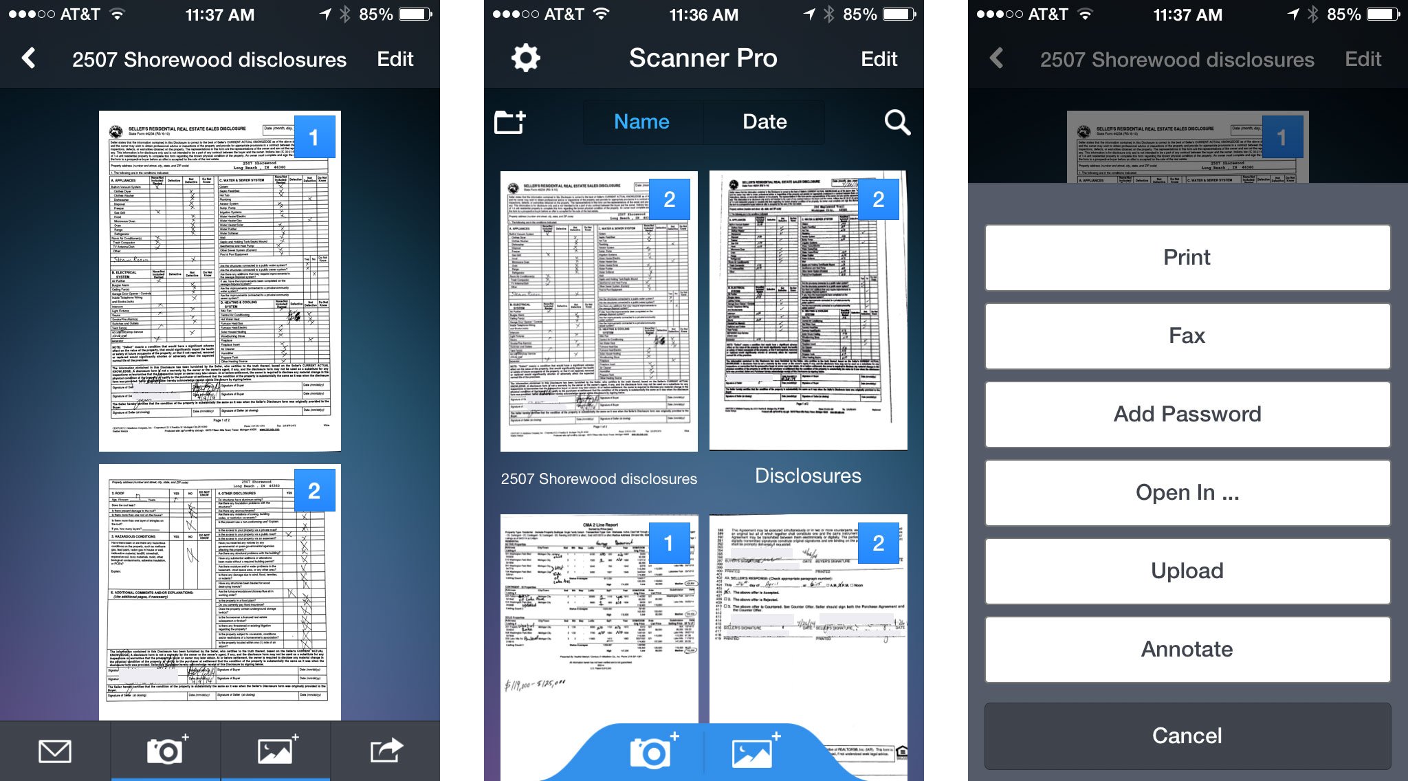 Best iPhone apps for realtors: Scanner Pro