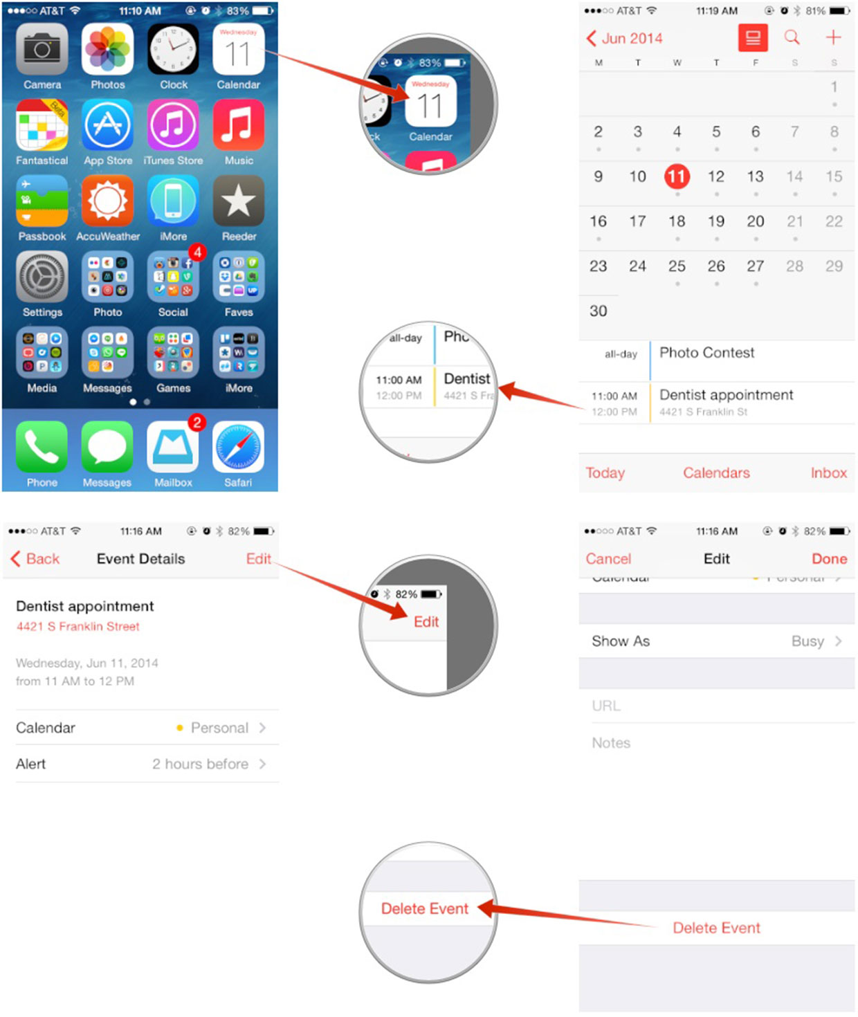 How to create, edit, and delete calendar events on your iPhone or iPad