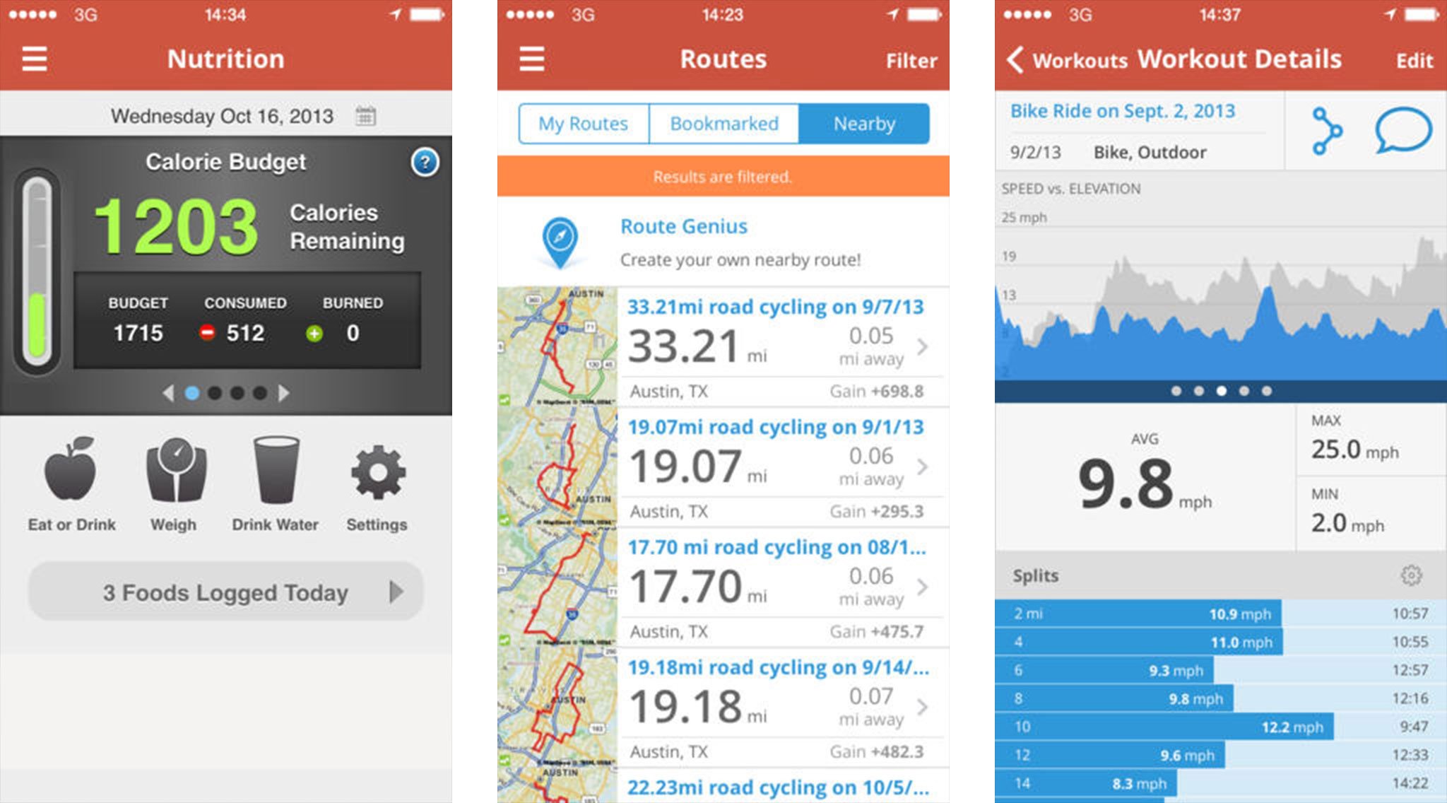Best biking and cycling apps for iPhone: Map My Run+