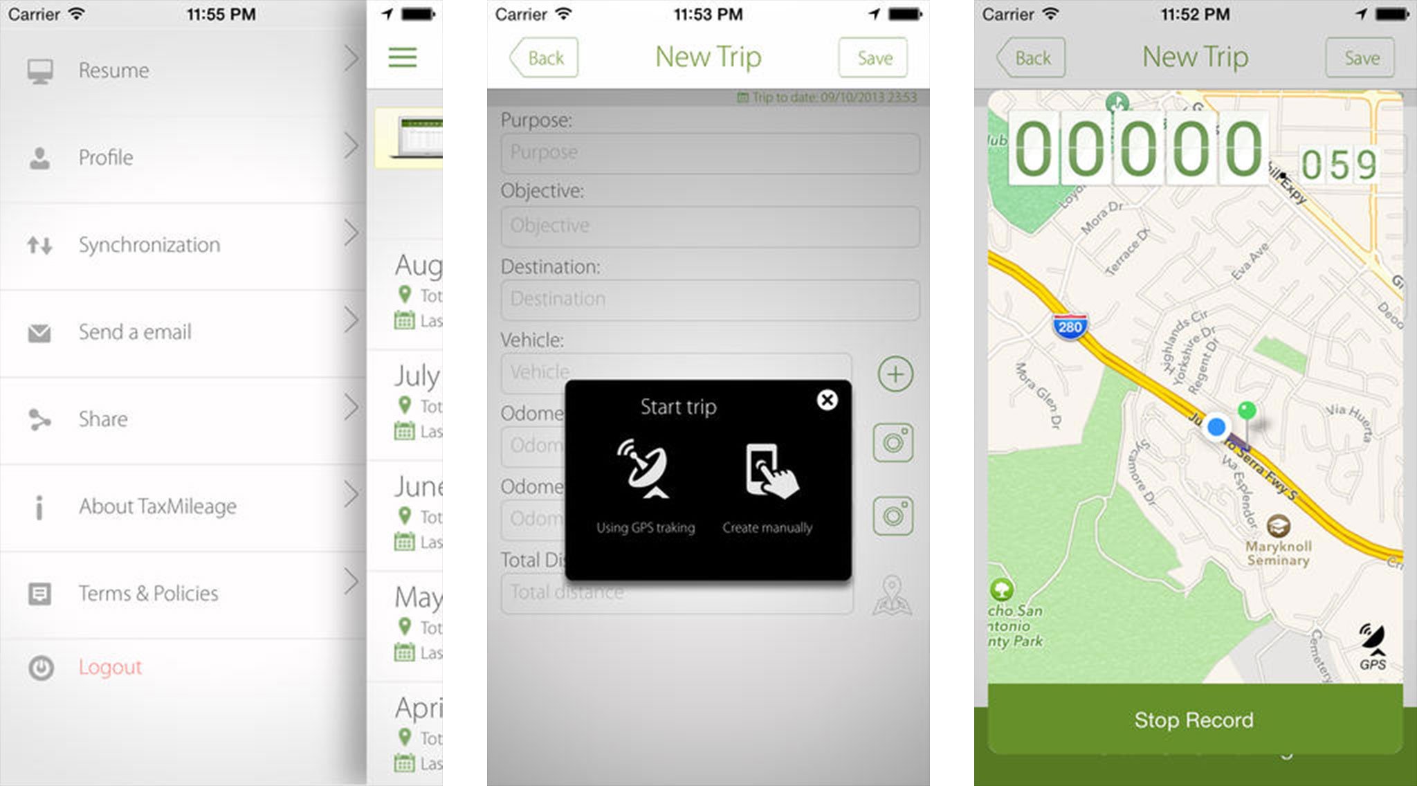 Best mileage tracking apps for iPhone: TaxMileage