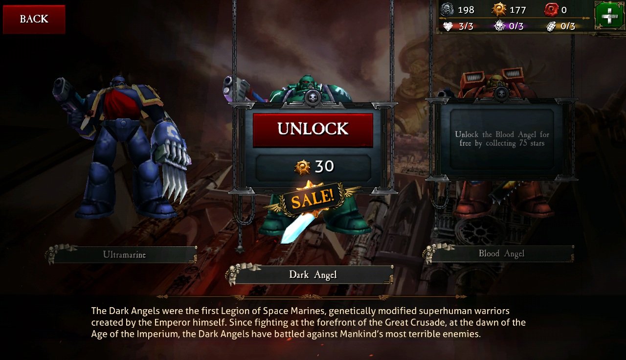 Warhammer 40K: Carnage Dark Angel update