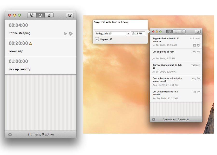 Best task and reminder apps for Mac: Due app