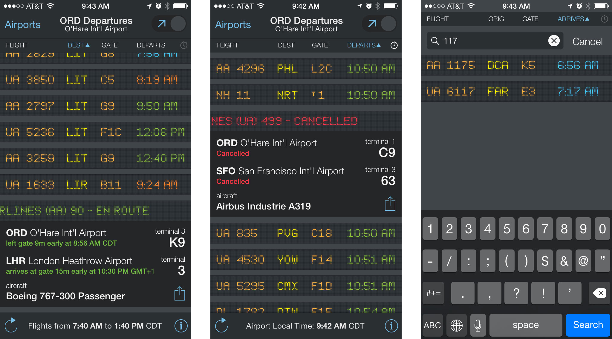 Best airport companion apps for iPhone: FlightBoard