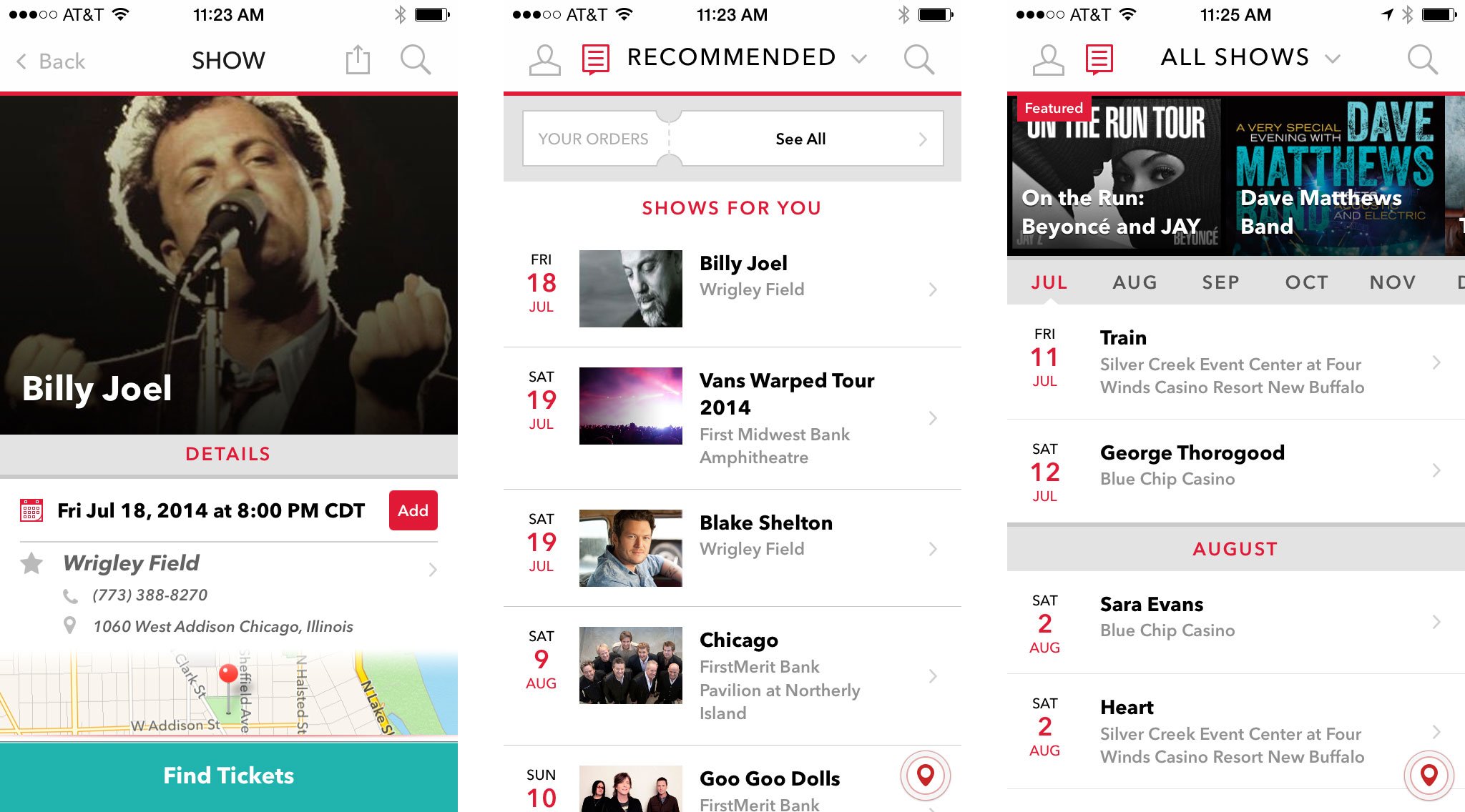 Best ticket finder apps for iPhone: Live Nation