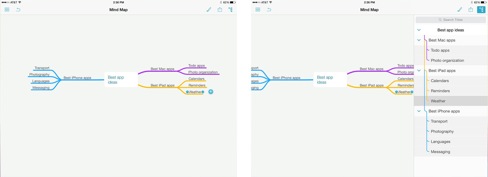 Best flowchart and diagram apps for iPad: Mindnode