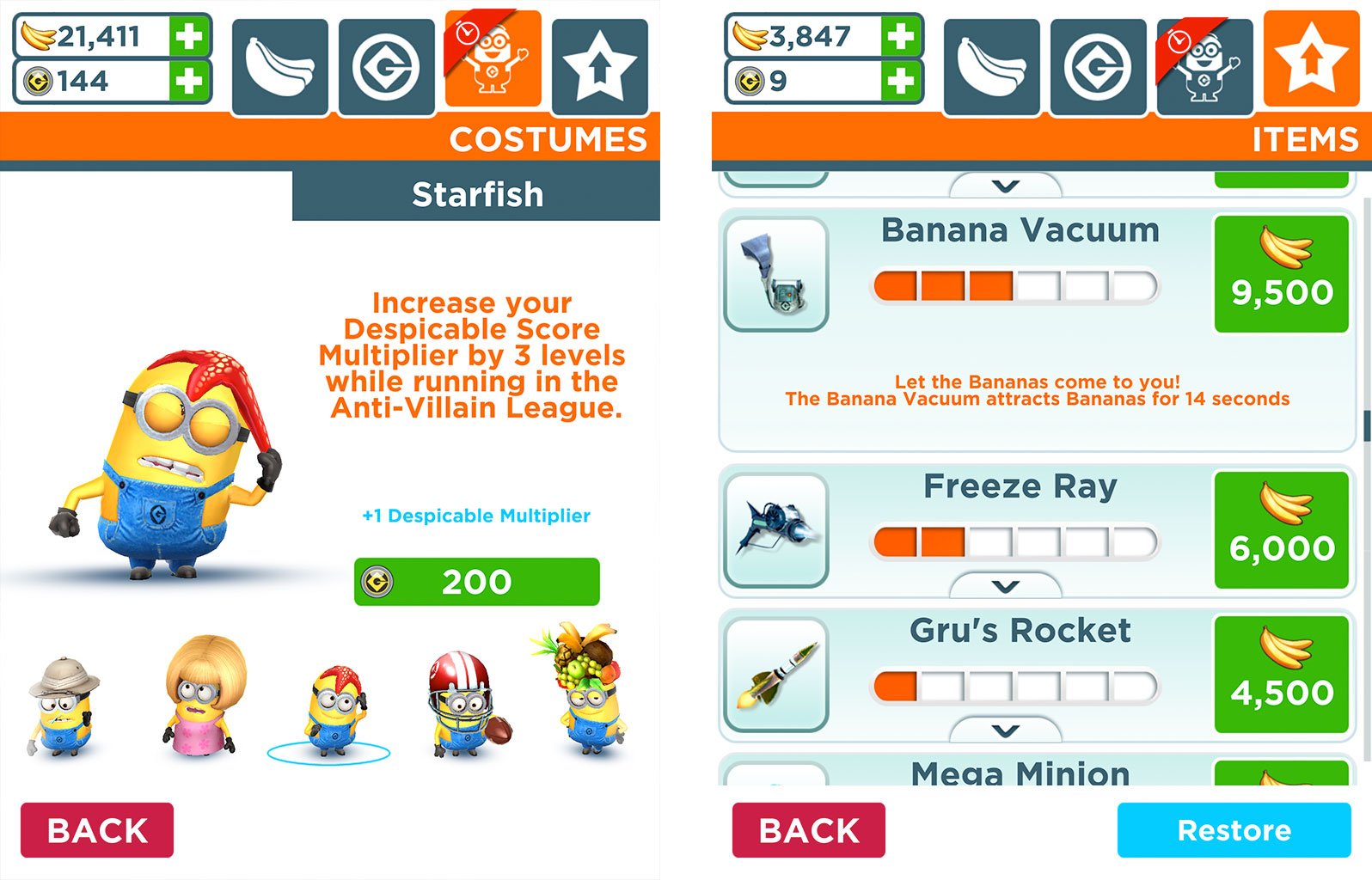 Despicable Me: Minion Rush tips, tricks, and cheats