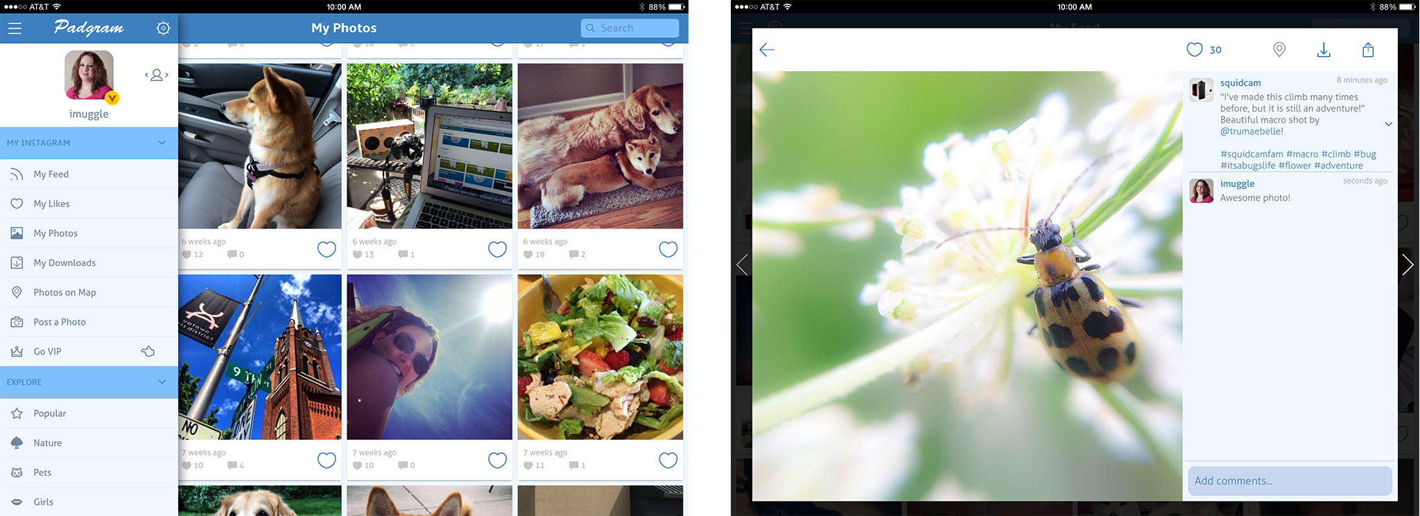 Best iPad apps for Instagram: Padgram