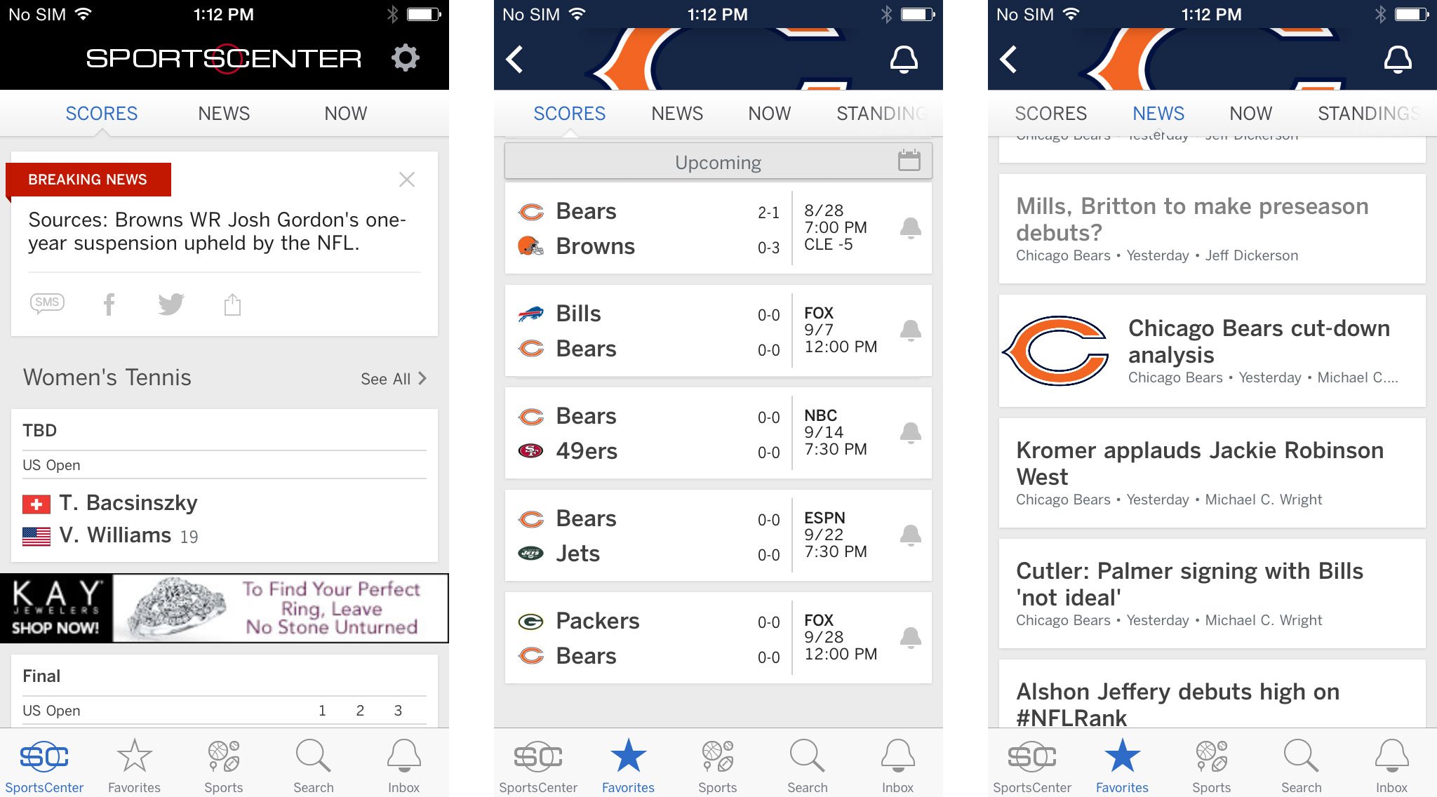 Best NFL apps for iPhone: ESPN SportsCenter