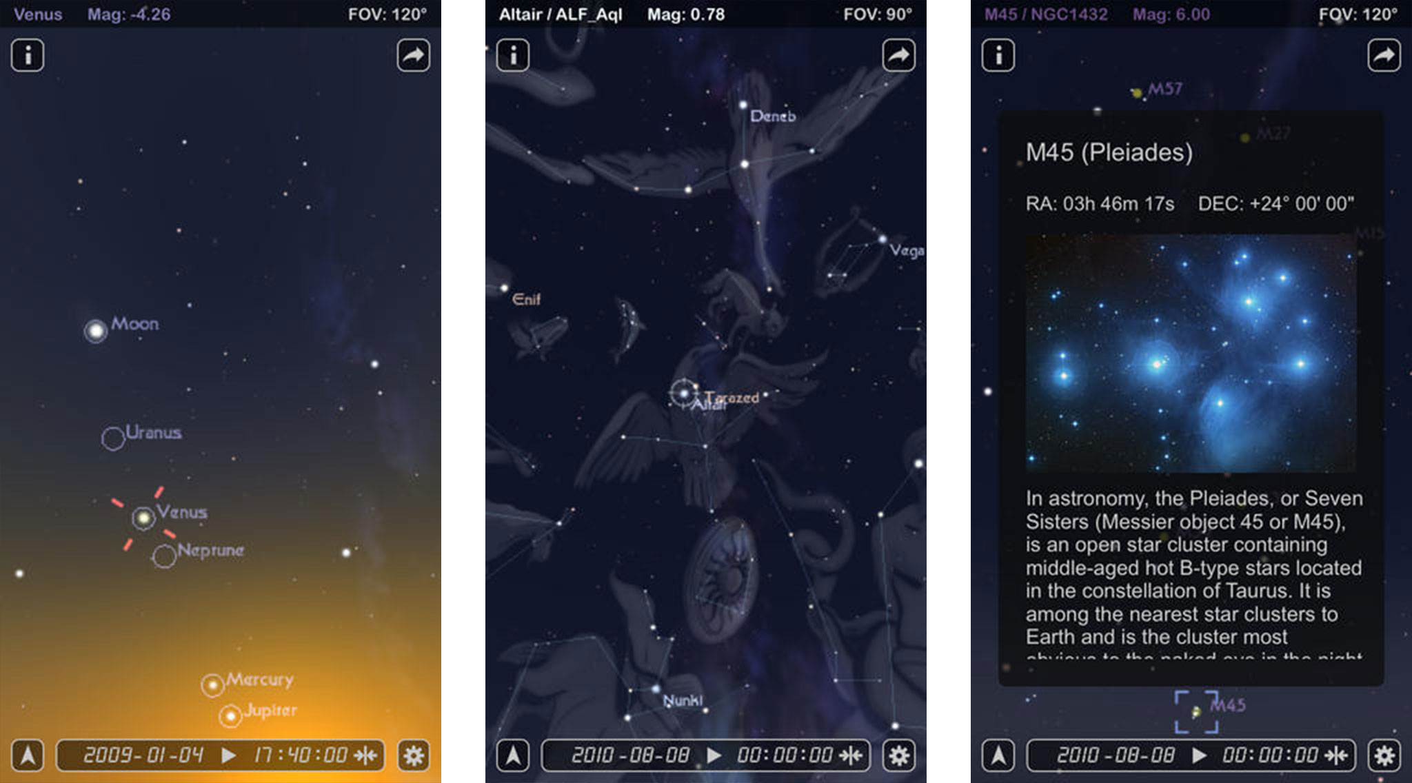 Best astronomy apps for iPhone: Star Rover