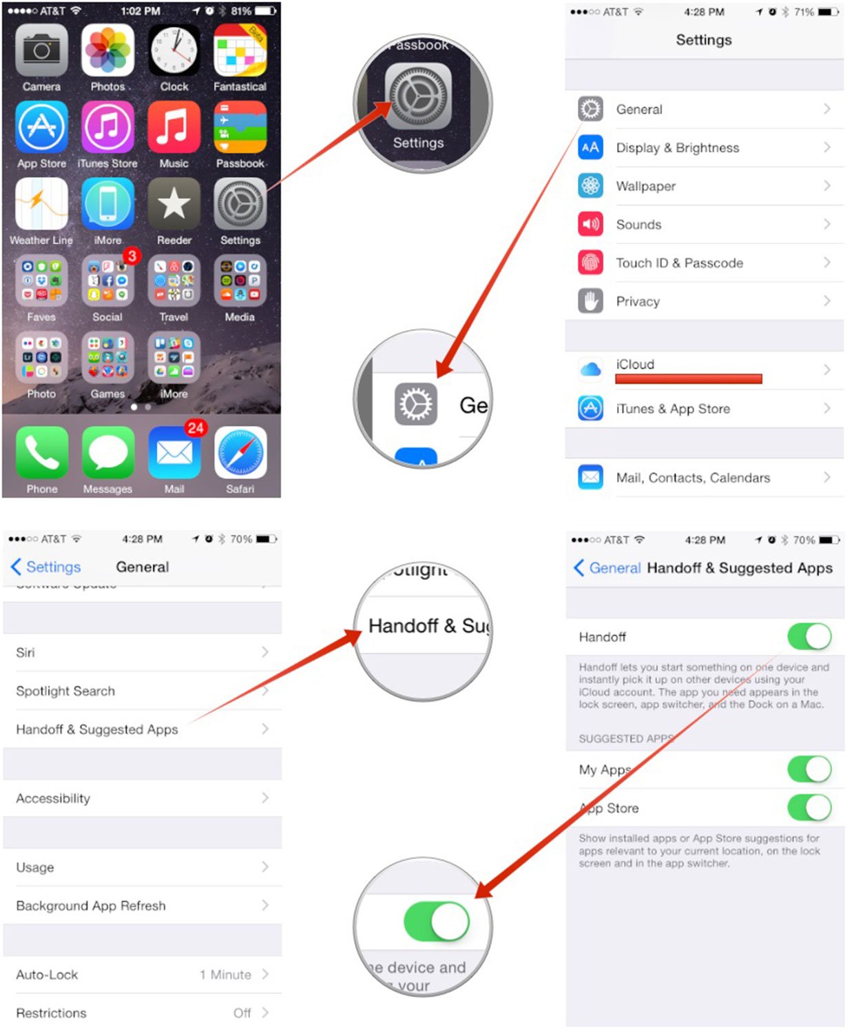 Can't get Continuity calling or Handoff working in iOS 8? Here's the