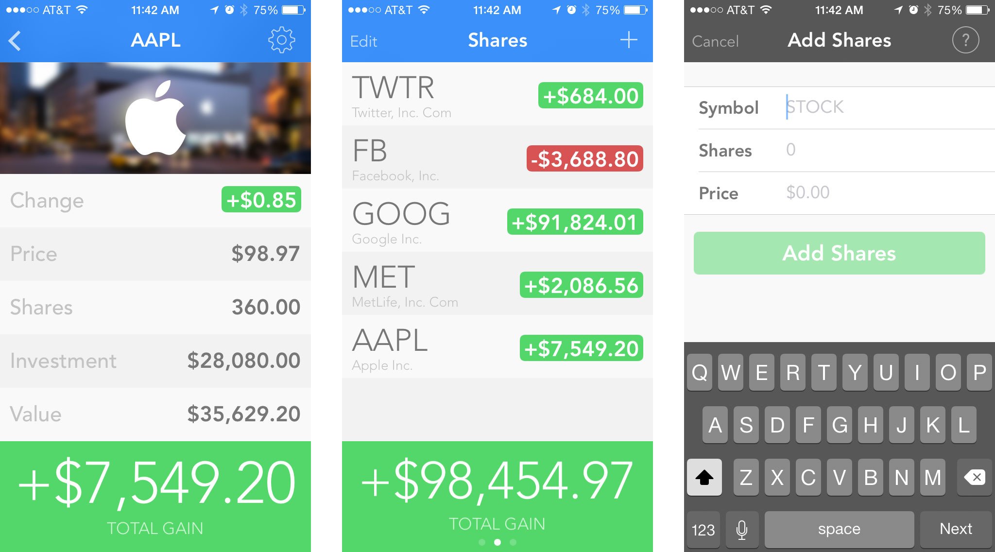 Best personal investment apps for iPhone:  Shares 2
