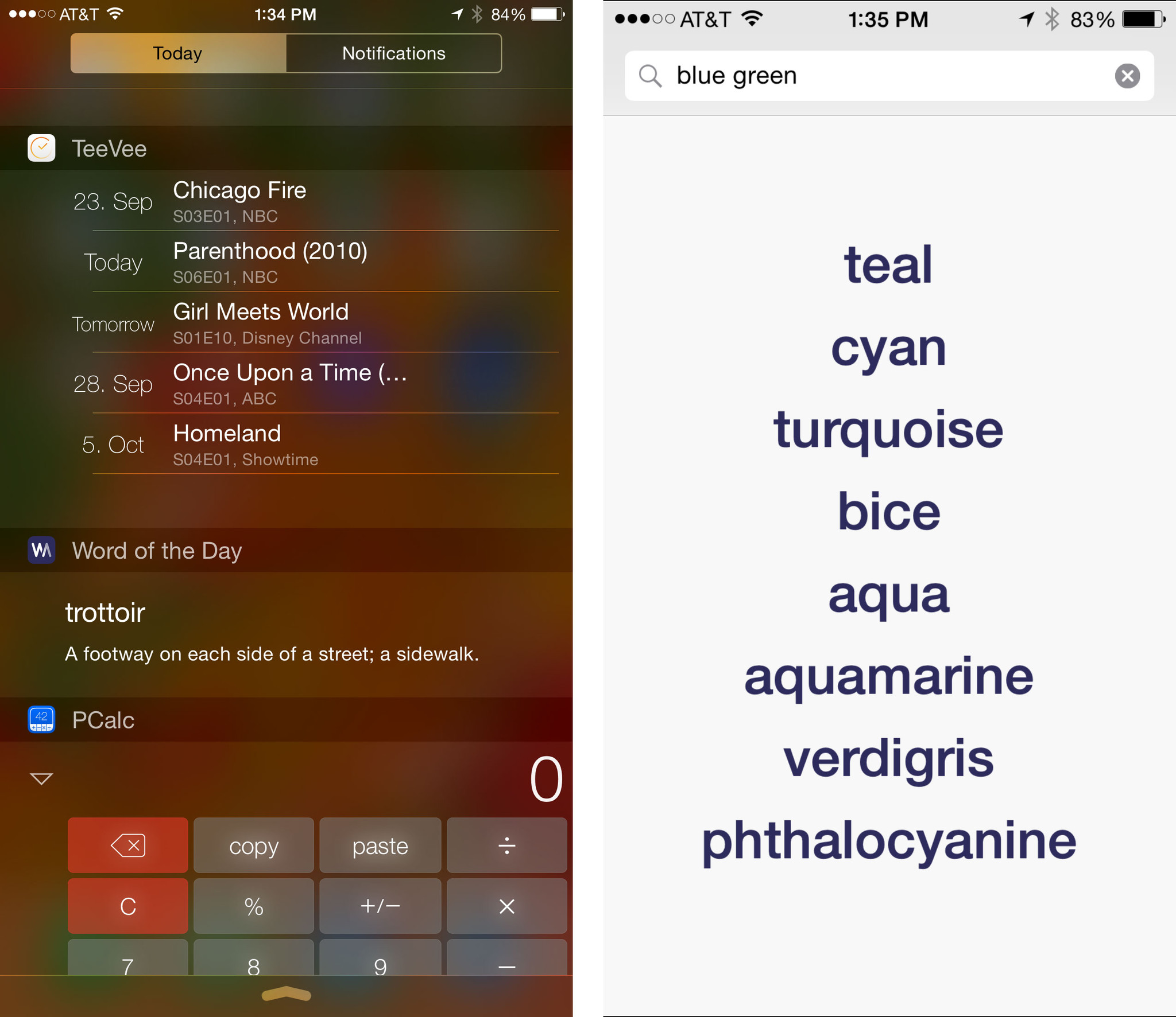 Best apps with Notification Center widgets for iOS 8: Writing Aid