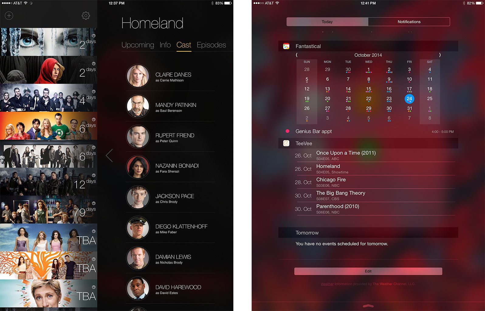 Best iPad apps for TV watchers: TeeVee 3