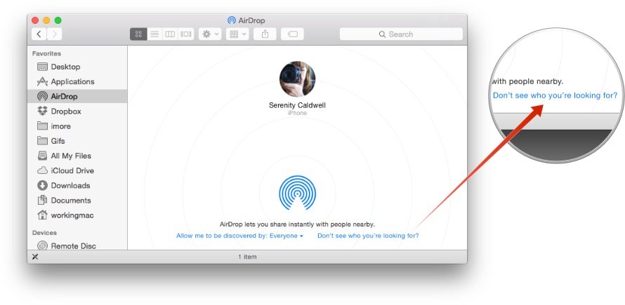 How to use AirDrop with older Macs | iMore