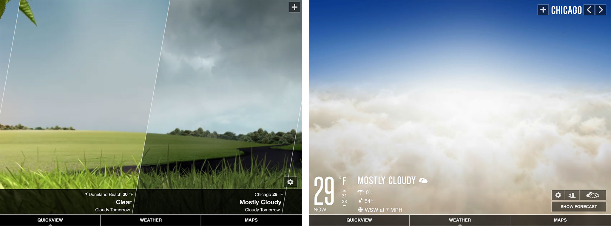 Best weather apps for iPad: Clear Day