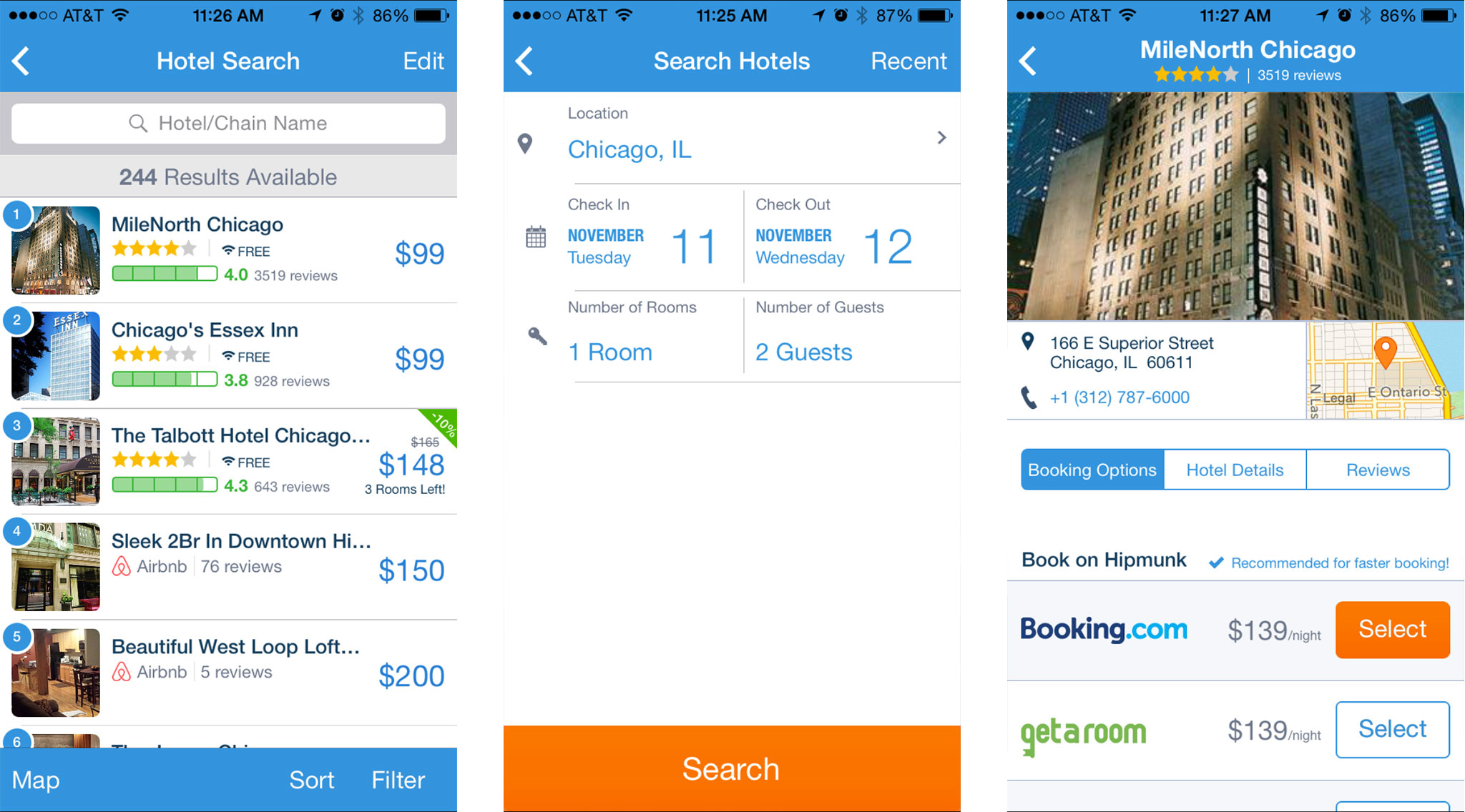 Best hotel and home rental apps for iPhone: Hipmunk