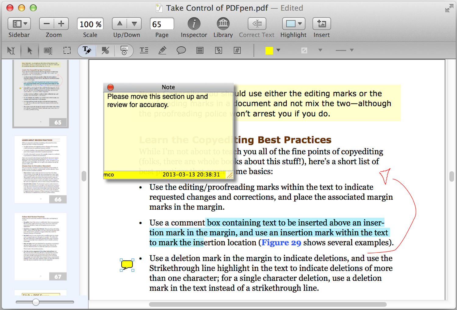 PDFpen for OS X