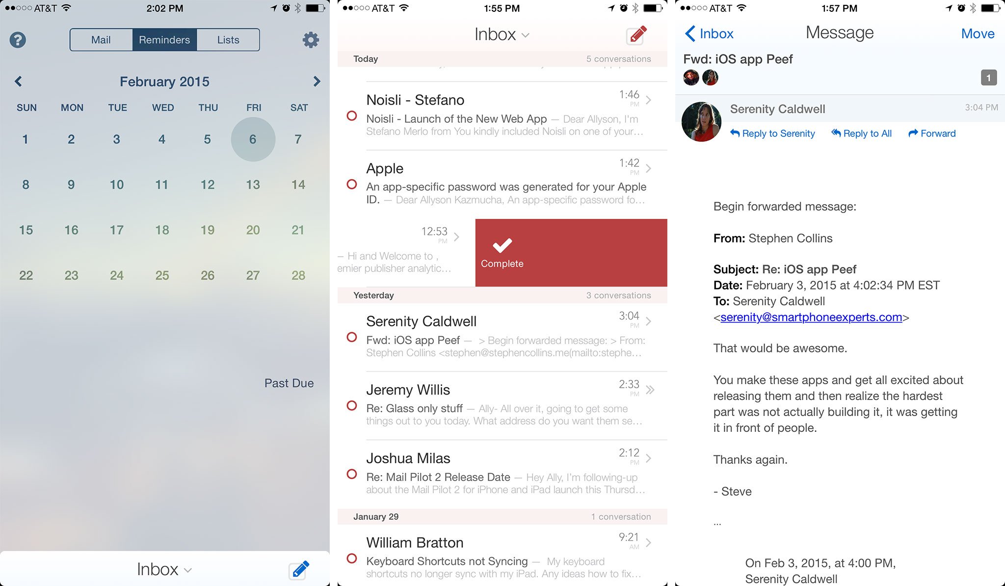 Mail Pilot 2 for iPhone and iPad review
