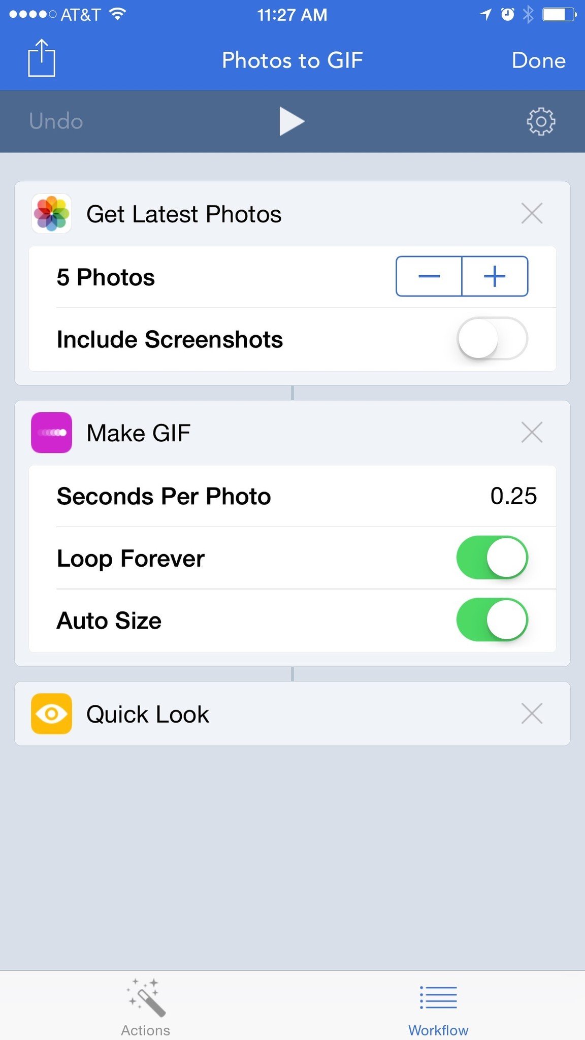 Best photo extension apps for iPhone: Workflow