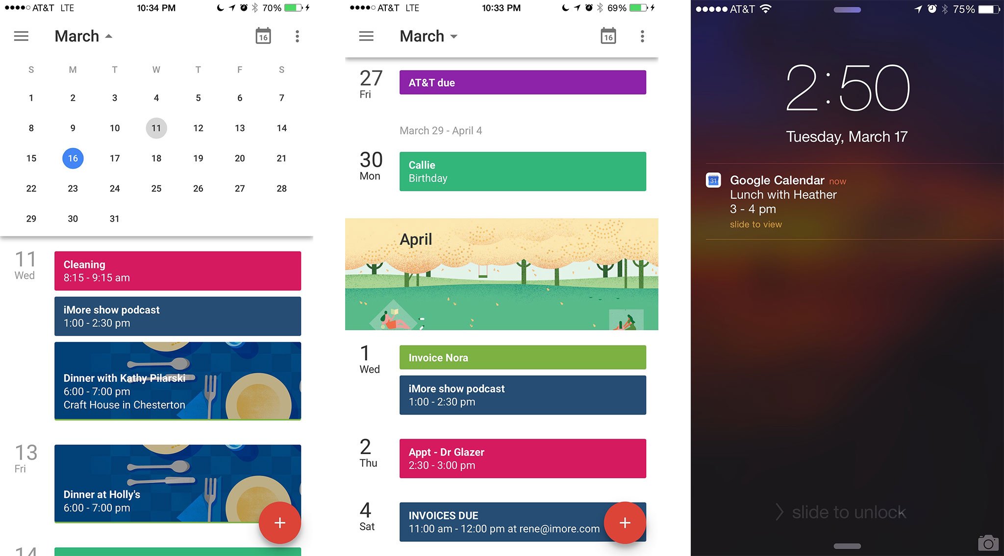 Google Calendar for iPhone review